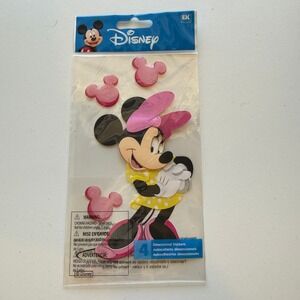 Disney Minnie Mouse EK Success Jolee's Boutique Dimensional Stickers 4pc DJJ001